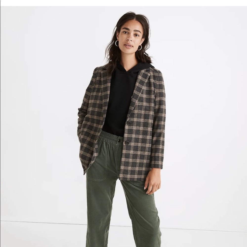 Madewell Dorset Blazer in Windowpane